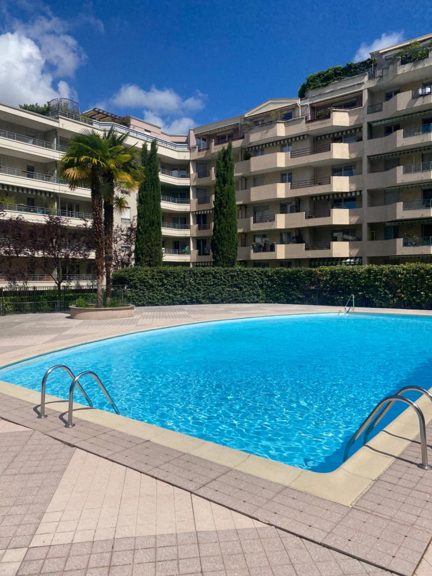 Apartament Super T2 Avec Piscine Lyon 3Eme Zewnętrze zdjęcie